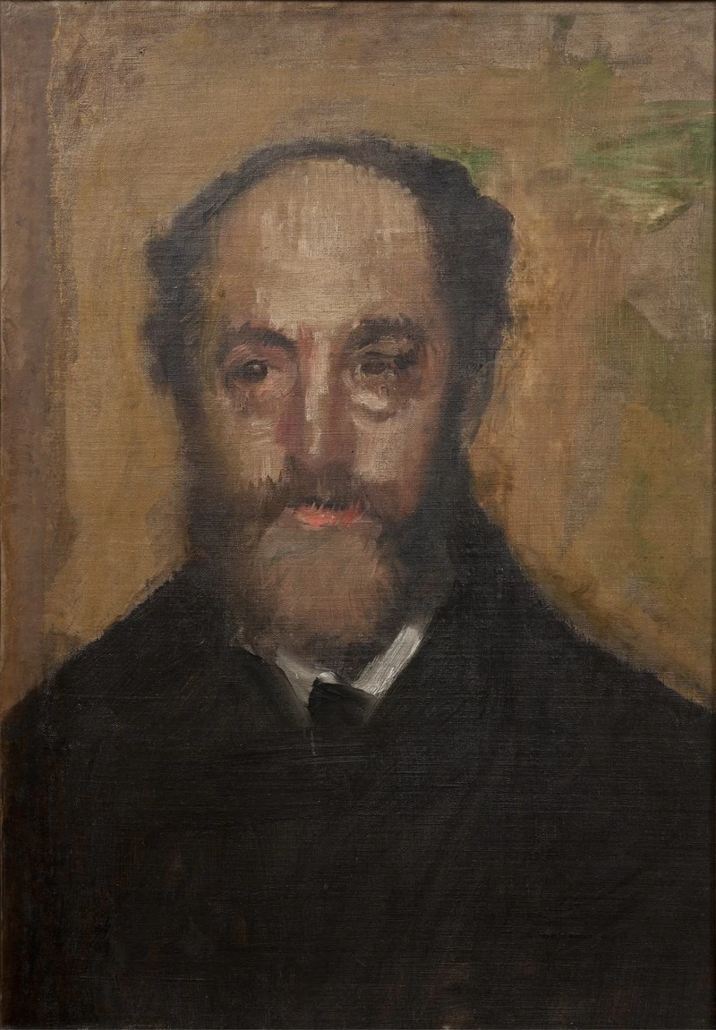 Ritratto del critico d'arte Durand - Gréville, Nationalmuseum